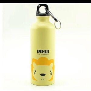 Lion Design Water Bottle (500ml - Kids)